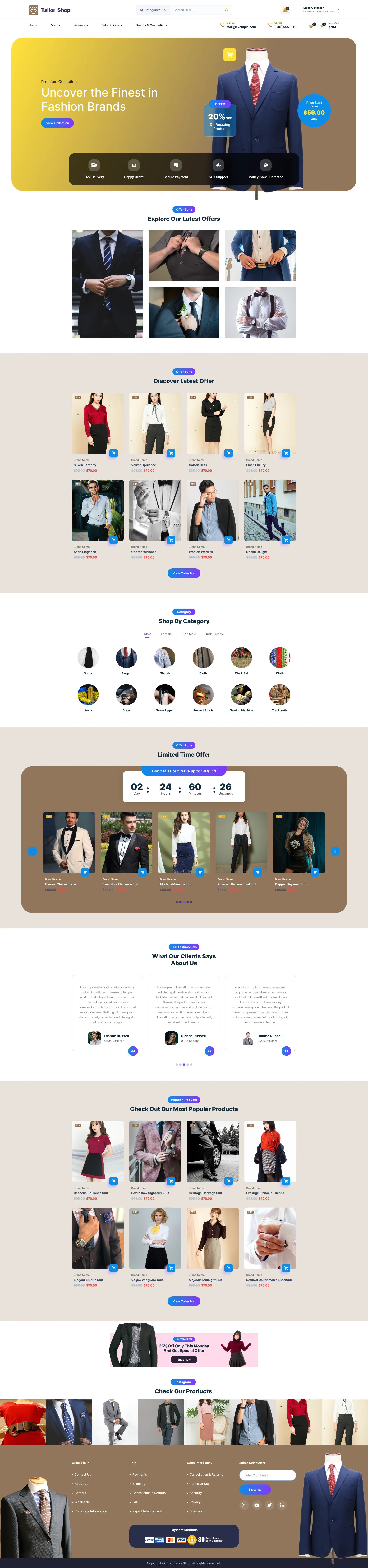Suits WordPress Theme
